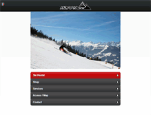 Tablet Screenshot of meribel-ski-hire.com